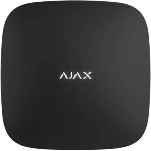 Ajax Systems 38244.40. BL1 Hub 2 Plus Jeweller (2xSIM, WiFi, Ethernet, LTE) Черен - безжичен контролен панел за аларма (38244.40.BL1)