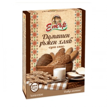 Етър Домашен ръжен хляб - суха смес Етър 500гр