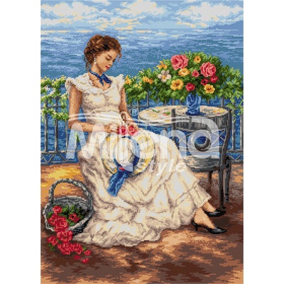 Milena Style Летен спомен - гоблен със схема конци Ariadna 1: 1