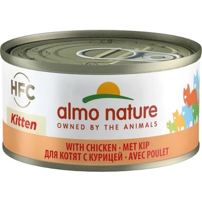 Almo Nature cat Natural Kitten kurčatá 70 g