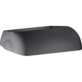 Sapho COLORED WC štětka nástěnná ABS černá mat A65801NE