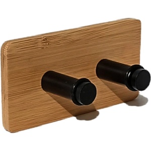  ЗАКАЧАЛКА ДВОЙНА plain ЧЕРНО/БАМБУК КВАДРАТ (71108053)