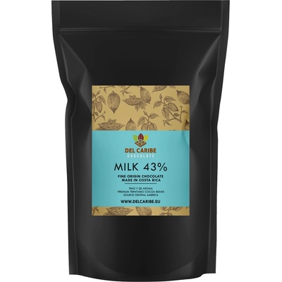 Chocolate Del Caribe mliečna čokoláda 43% 10kg