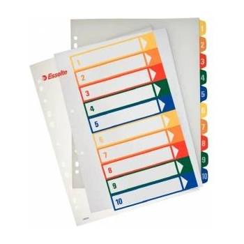 Esselte Printing cardboard screens A4 1-10 (100213)
