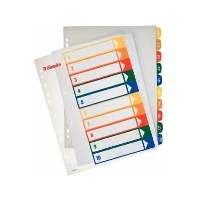 Esselte Printing cardboard screens A4 1-10 (100213)