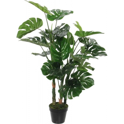 Umělá rostlina Monstera, 100 cm, zelená 1026437