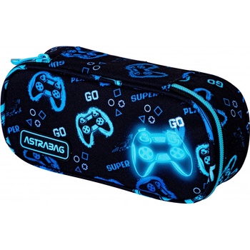 Astra Овален ученически несесер Astra - Отивам да играя (AS503024062)