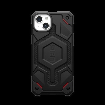 Urban Armor Gear Кейс UAG Monarch Pro за iPhone 15 Plus, съвместим с MagSafe, kevlar black (KXG0074422)