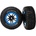 Traxxas колело 2.2/3.0", джанта SCT Split-Spoke черно-синя, гума KM2 (2) (2WD предни)