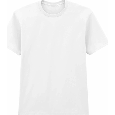 Gildan Unisex Tričko SOFTSTYLE střední gramáže Adult No Label Enzyme Wash T-Shirt bílá