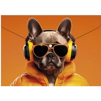 Obal na patent, A4 PP, 180 mikr., PANTA PLAST "Cool dog"