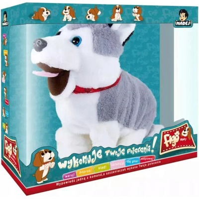 Madej Interaktivní maskot Figo Dog reagující na povely Husky