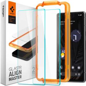 Spigen Glass Align Master Clear 2-БРОЯ защитено стъкло Google Pixel 7a (AGL05968)