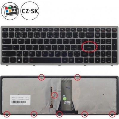 Lenovo IdeaPad Flex 15D klávesnice