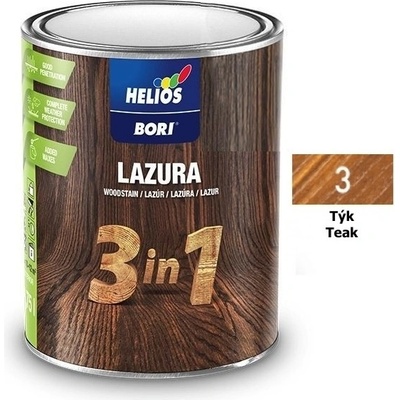 Helios Bori 0,75 l teak – Zbozi.Blesk.cz