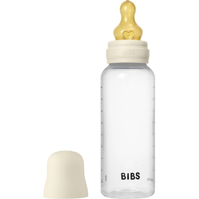 BIBS Бебешка бутилка РР с аксесоари Bibs - Ivory, каучук, 270 ml (5017216)