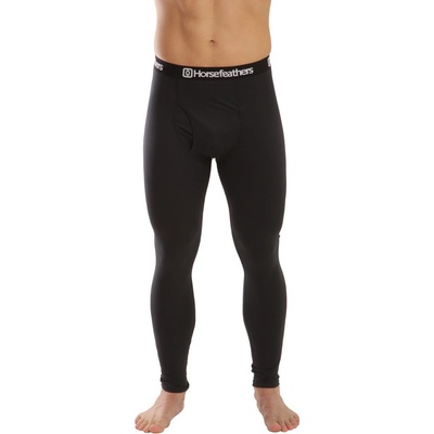 Horsefeathers pánské legíny Riley Pants Black SM925O