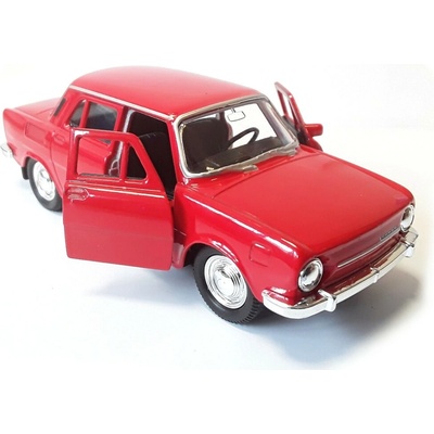Welly Škoda 100 Kovový model 1:34