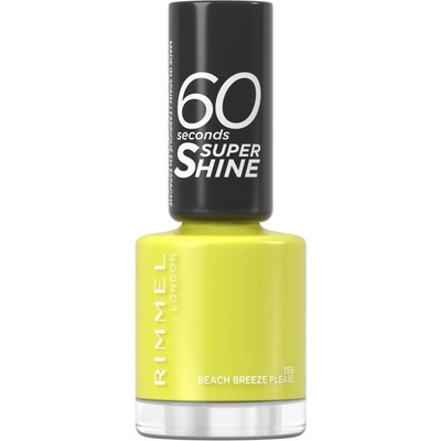 Rimmel Lak na nechty 60 Seconds Super Shine 8 ml 155 Beach Breeze Please