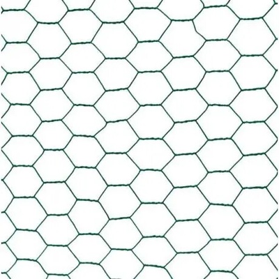 Chovatelské šestihranné pletivo poplastované (Zn) - 13mm, výška 50cm, role 10m zelené