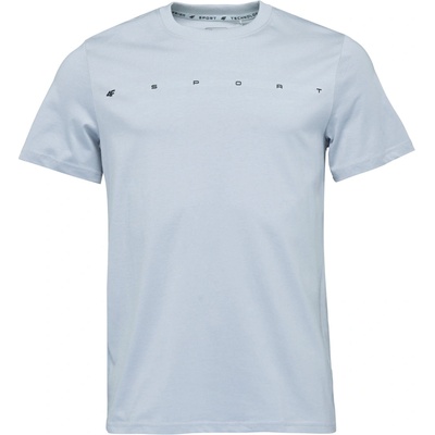 4F TSHIRT Men Šedá Černá
