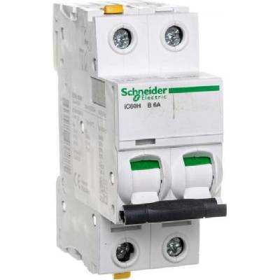 Schneider Electric A9F06206 Acti9 iC60H 2P 6A B 10kA