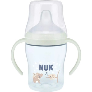 Nuk Бебешко шише NUK Perfect Match - С накрайник за сок, TC, РР, 150 ml, Glow in the Dark, Коала (10215386) - ozone