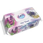 Lara Мокри кърпи с капак Lara Baby Soft - Лавандула, 100 броя (54084) - baby