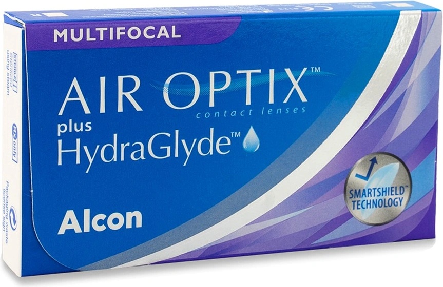 Alcon Air Optix Plus HydraGlyde Multifocal 3 pcs