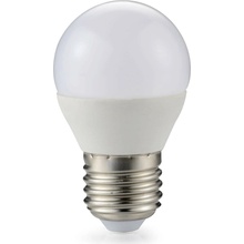 Berge LED žiarovka E27 G45 3W 250Lm guľa teplá biela