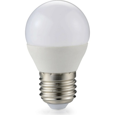 Berge LED žiarovka E27 G45 3W 250Lm guľa teplá biela