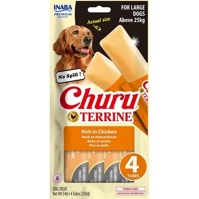 Inaba Churu Terrine dog pre psy kura 4x 54 g