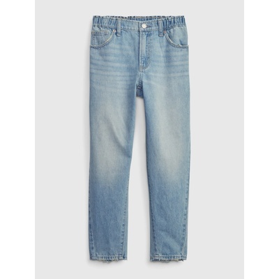 GAP detské džínsy Mid Rise Barrel modrá