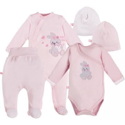 Eevi Dojčenská súprava NEWBORN ružová