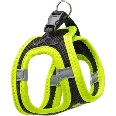 Ferplast Kaori P XXS - Регулируем нагръдник за кучета с вратна обиколка от 24 до 28 см и гръдна от 28 до 32 см. - жълт