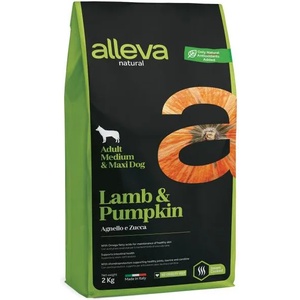 Alleva Natural Adult Medium-Maxi Lamb & Pumpkin 2 kg