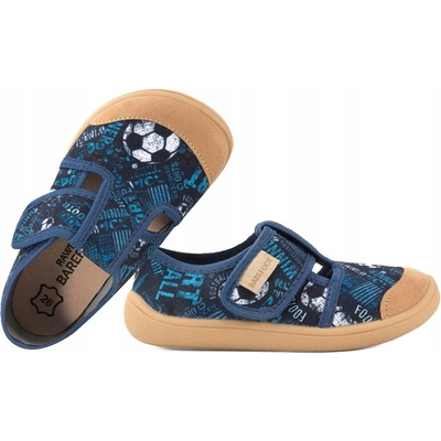 Raweks detské papuče JOY J05 barefoot modré