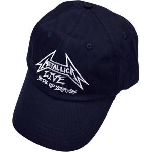 Metallica Live Шапка с козирка Navy Blue (METCAP07N)