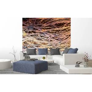 DIMEX ART Флизелинов фототапет абстрактно сено i 225 x 250 см
