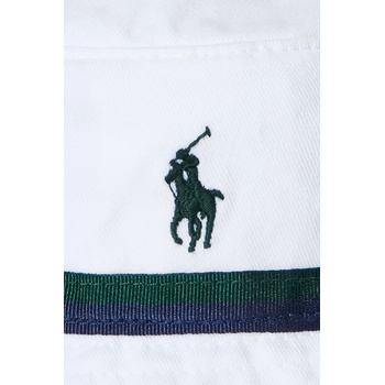 Ralph Lauren Детска памучна капела Polo Ralph Lauren Wimbledon Collection (323970406001)