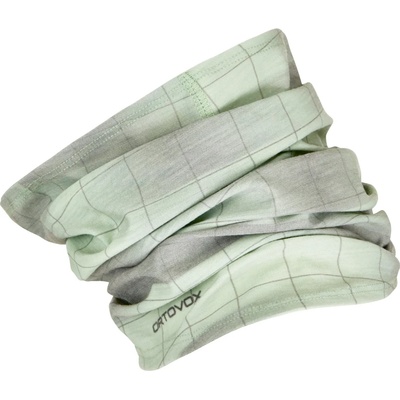 Ortovox Шал Ortovox MTB Merino Neckwarmer Neckerchief - Green Acid Motion AOP - размер One Size (203-3361-0211)