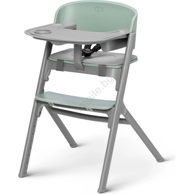 KinderKraft SELECT - Детски стол за хранене 3в1 LIVY Premium Olive green (AG0807)