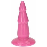  Butt plug on suction cup graduated plug 13cm