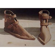 Špulák Nízke kožené topánky so zapínaním na remienky