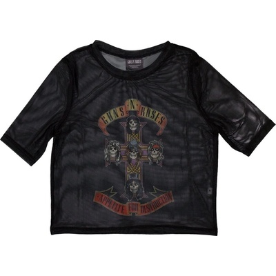 Guns N' Roses Appetite For Destruction Black XL Дамски Риза (GNRMCT152LB04)