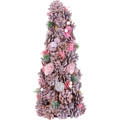 MagicHome Vianočný stromček Vianoce ozdobený 40 cm