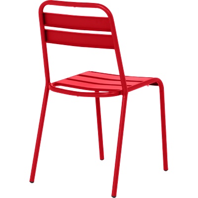 Carmen Метален градински стол aba - червен (3535111)