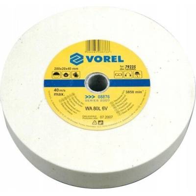 Brusný kotouč pro stolní brusku Vorel 08876 200x20 mm