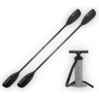 Gumotex Set pumpa 2/4+2x padlo 379s. 2 Цвят: черен