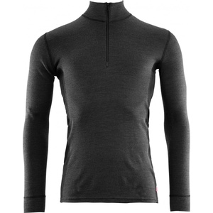 Aclima Мъжки вълнен пуловер Aclima WW Mock Neck Merino base layer - Marengo / Jet Black (015-0563-1113)